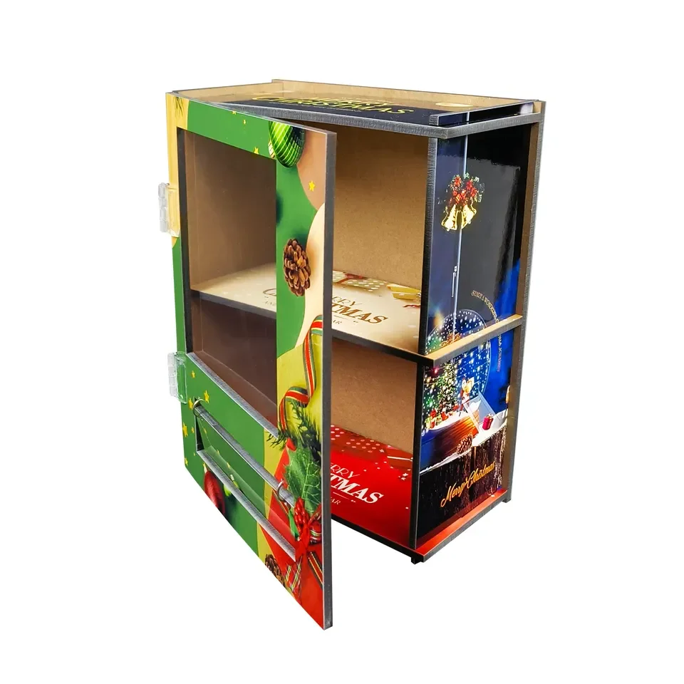 Sublimation vending machine MDF drink holder custom wooden crafts
