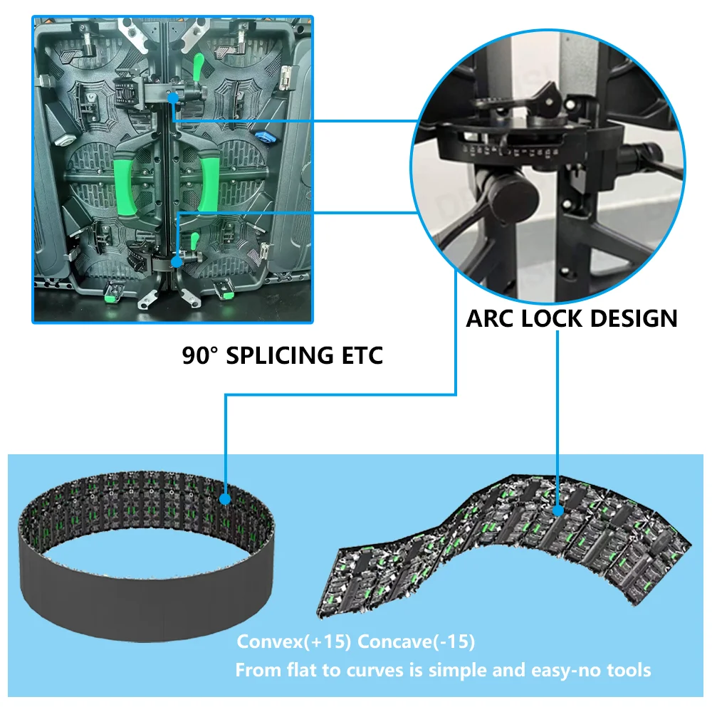 Indoor Hd Stage Background Background Led Screen Slim Led Display P3.9 Good Price Rental Led Video Wall Panel Screen