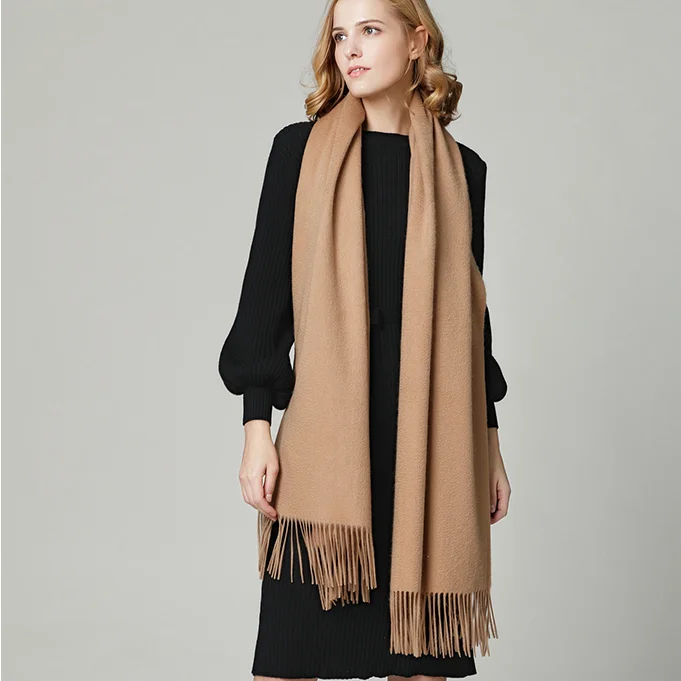 inner mongolia 100% cashmere scarf wool cashmere shawl scarf custom for women