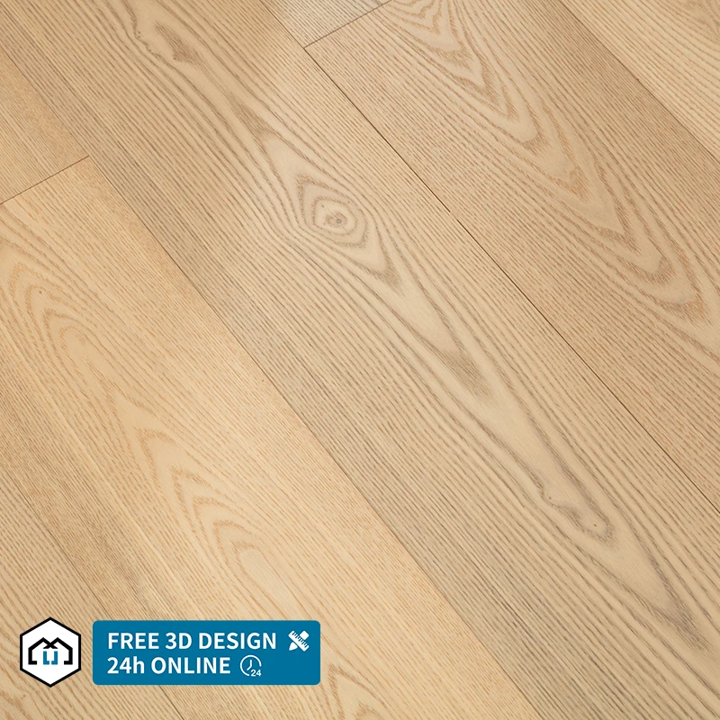 Factory Supply Oak Wooden Floor Unfinished Red Oak Engineered Wood Flooring