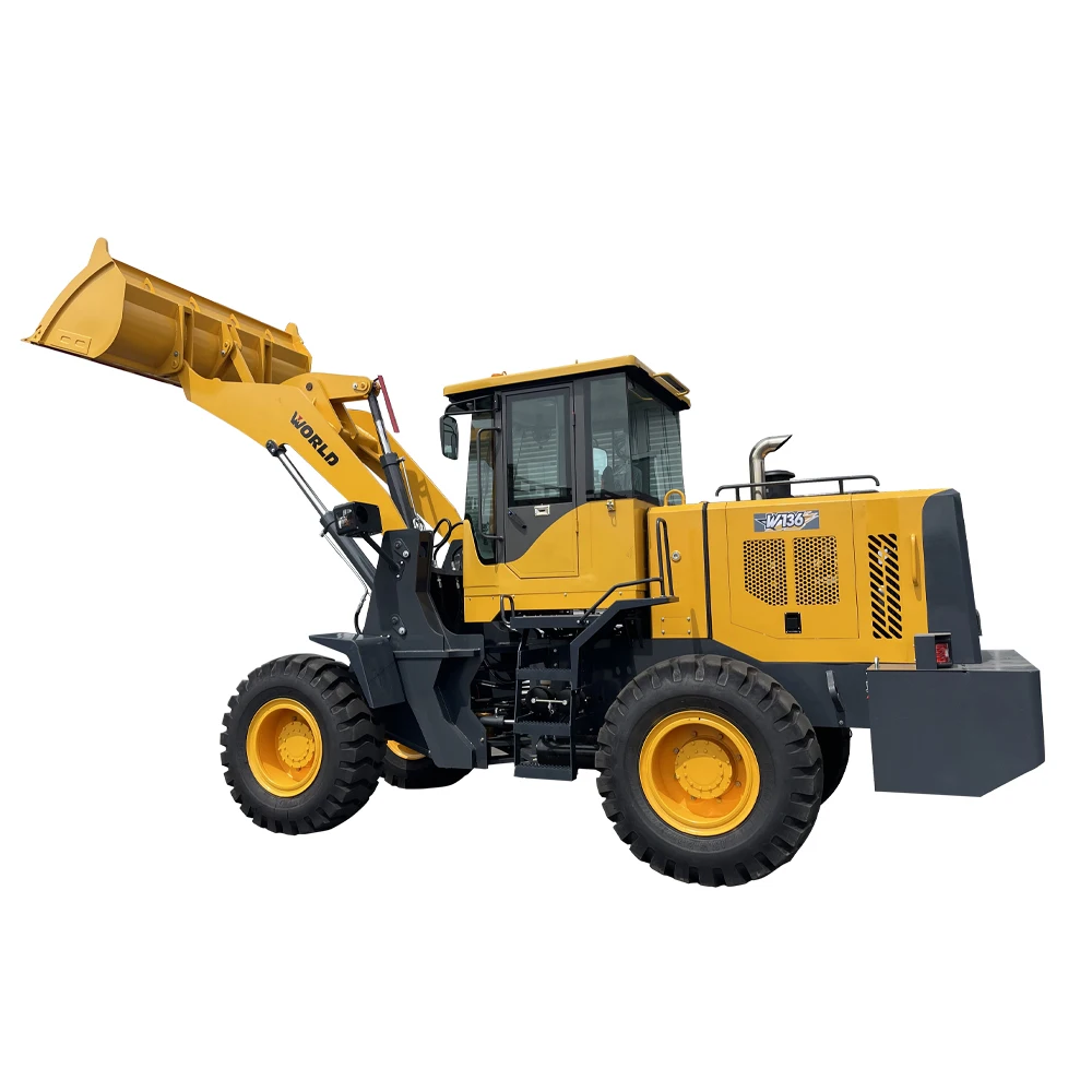 W136 3Ton China made small wheel loader price