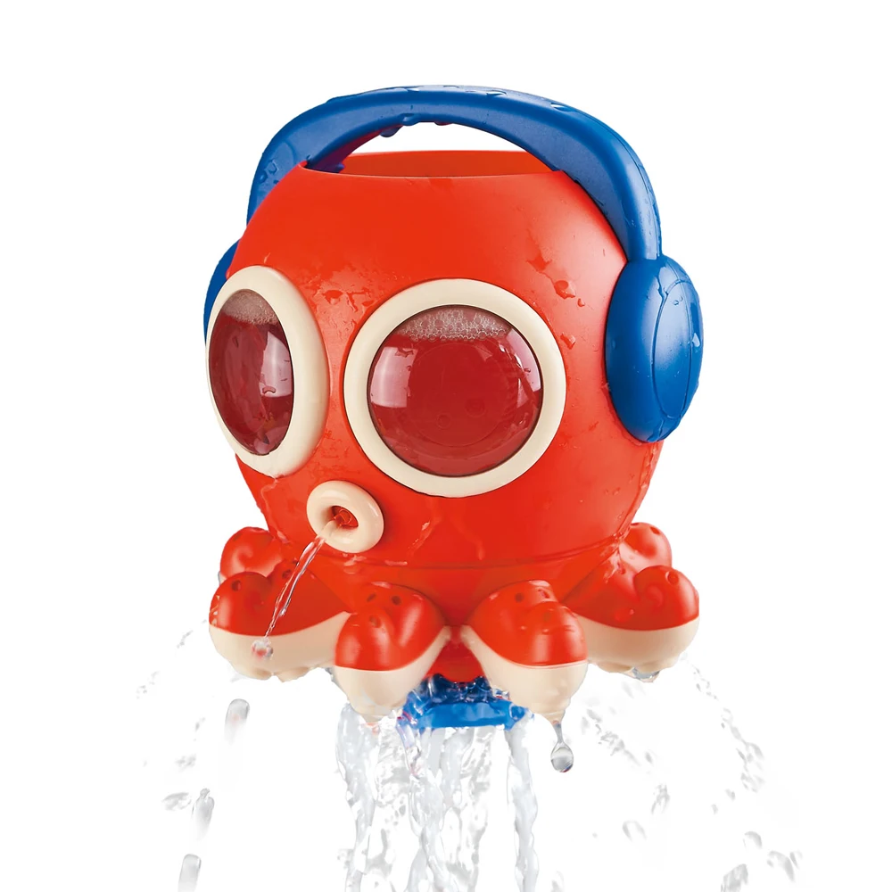 Bath Toys For Kids Plastic Octopus Flow Water Spray Bathroom Shower Toy Play