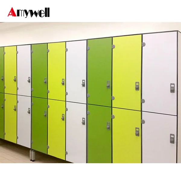 Amywell прочный водонепроницаемый 12 мм Formica Hpl фенольный компактный ламинированный спа-шкафчик Hpl