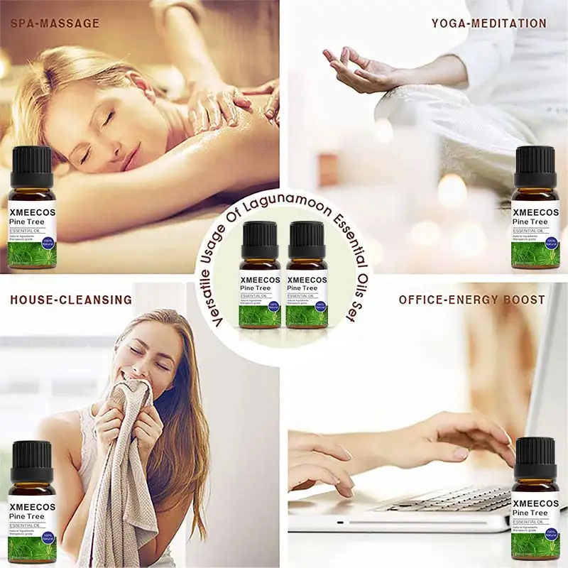 Factory direct sale Plant Extract  Essential Oils Organic Pine Tree  Massage Aceites Serum Tree Fragrance Oil  Essential Oil