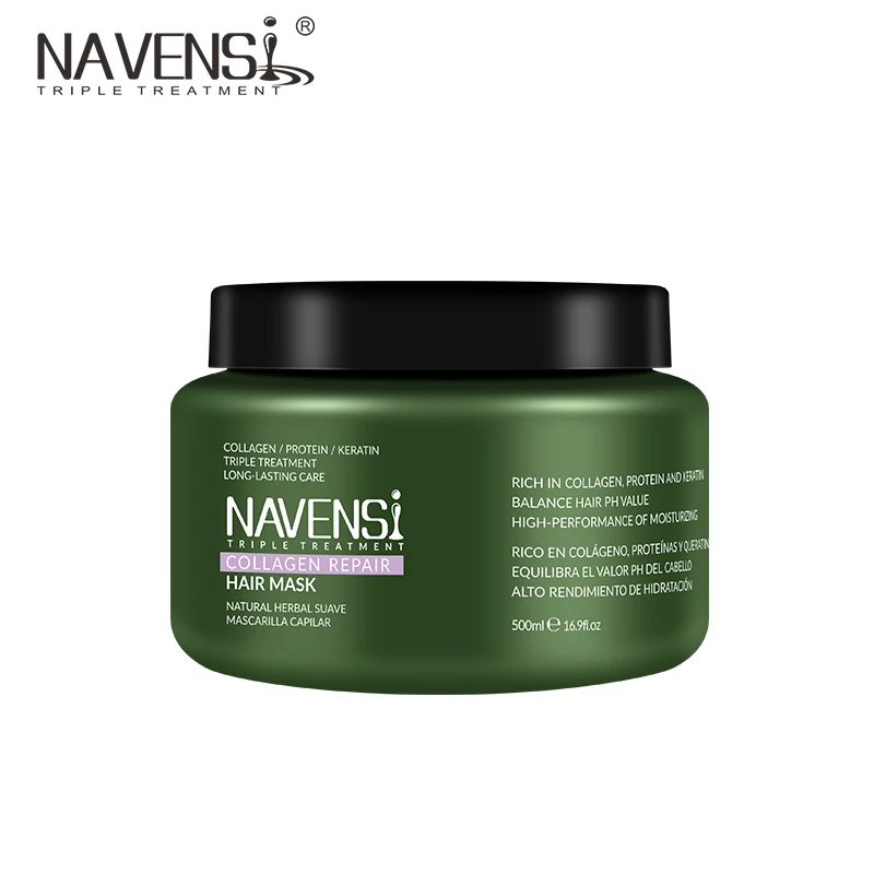 Navensi Collagen Essence Repairing Hair Cream Hair Treatment Pure Natural Keratin Hair Mask