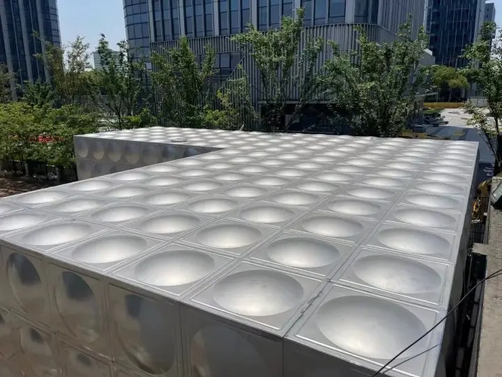 High Quality stainless steel water tank 1000-50000L galvanized water tanks Assembled water tank