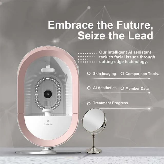 CE Portable 3D Skin Analyzer Facial Scanner New AI Technology for Hair Body Analysis Enhanced Salon Skin Test Diagnostic Machine
