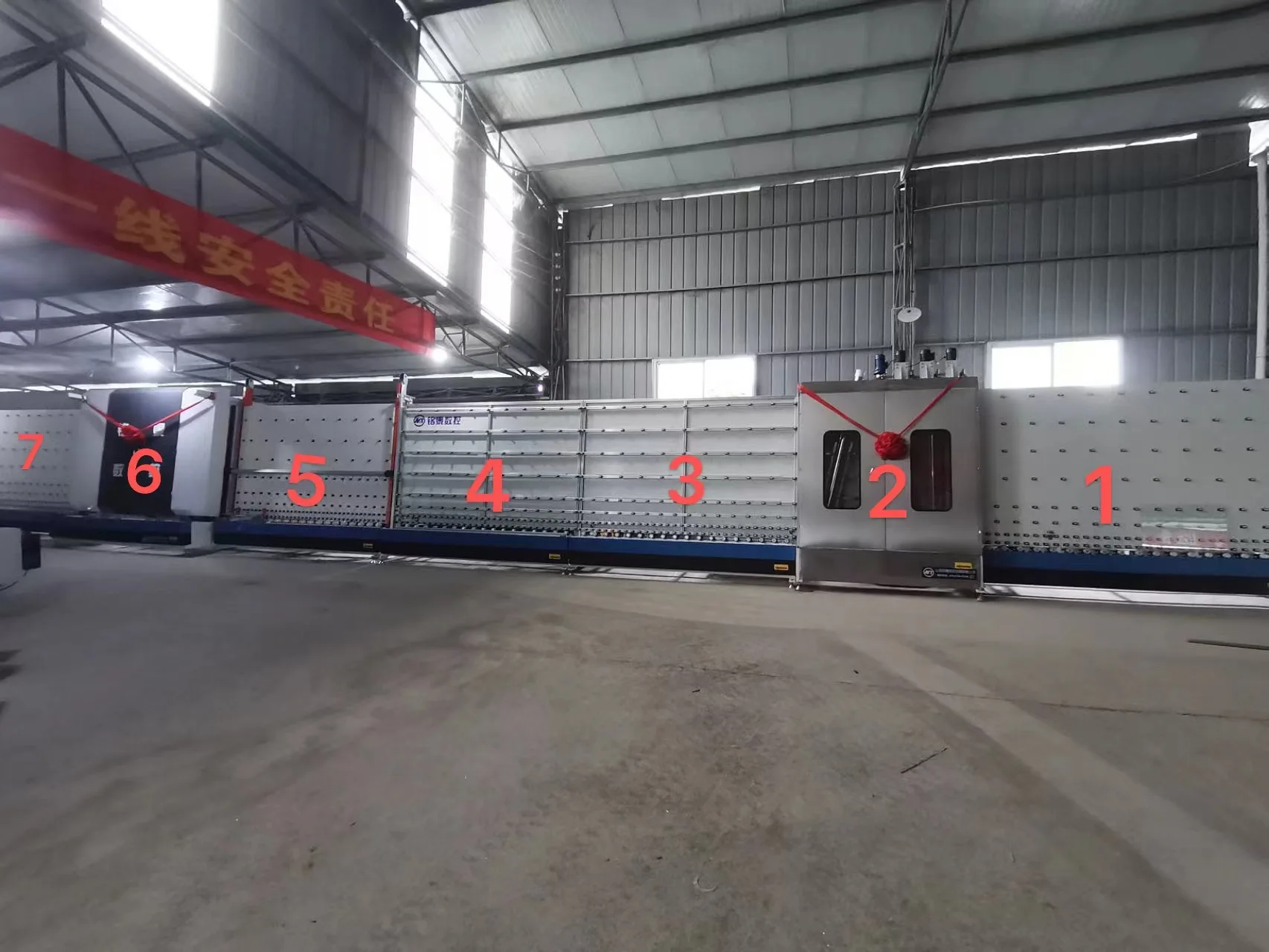 Factory price double glazed glass machine insulating glass machine line automatic vertical insulated glass machine