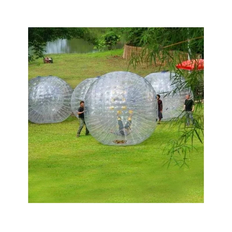 Inflatable grass water snow zorb ball walking ball outdoor space roller tumbling ball fun sports props