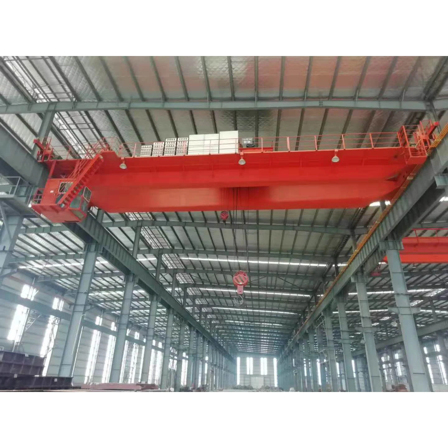 QD Type 20 Ton 30 Ton 40 Ton 50 Ton 80 Ton Double Girder Overhead Bridge Crane With Hook
