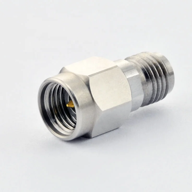 Recommended RF 2.92mm Male connector Threaded in Replaceable,  SUS303 material, 40GHz