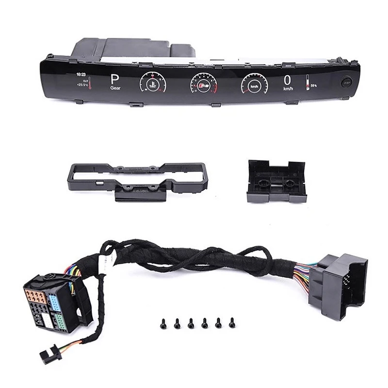 Realsun Passenger Side Dashboard LCD Instrument Copilot Display Virtual Cockpit For Audi A4/S4/A5/S5/Q5/SQ5 B9&B9.5 Q7/SQ7 4M
