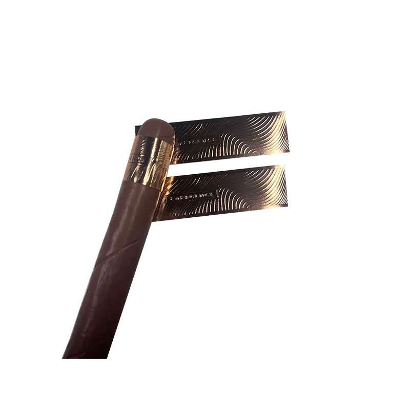 Custom Luxury Textured Gold Foil Cigar Band Labels Embossed Logo Waterproof Hot Stamping Packaging Recyclable/Biodegradable/reus