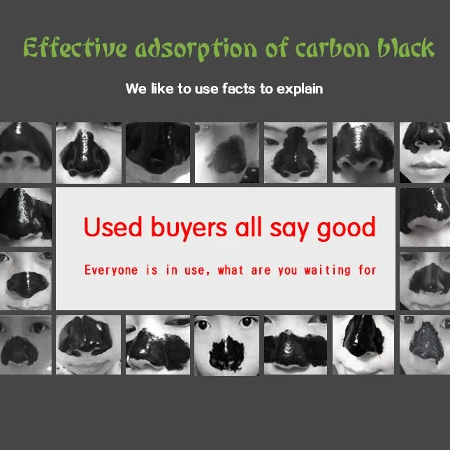 Fast Shipping Wholesale Beauty Cosmetics Pore Cleaning Facial Peel off Smear Mask Blackhead Remover Face Masks