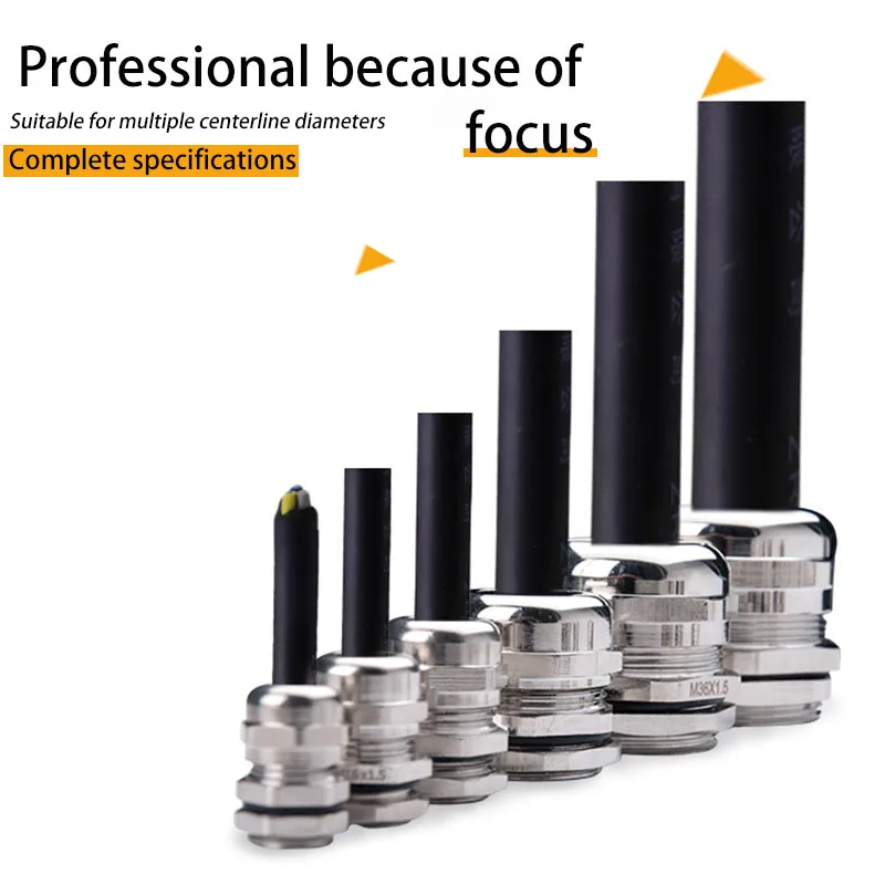 Polymeric Cable Glands Cord Glands Industrial Cable Gland Size For for waterproof