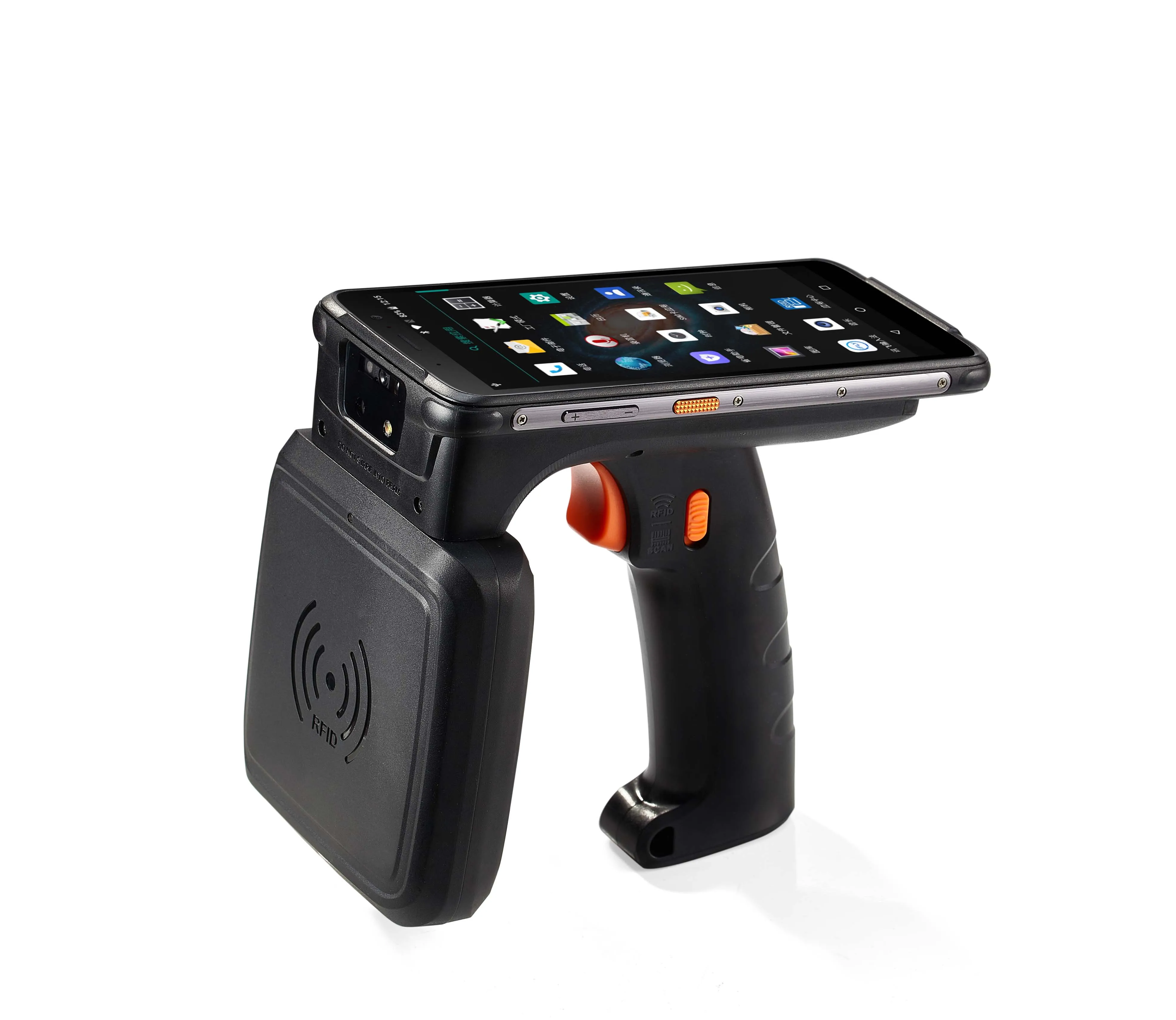 Hopeland UHF rfid reader portable handheld HY820 4G 15m UHF long range android rfid reader wireless multi tag uhf rfid scanner