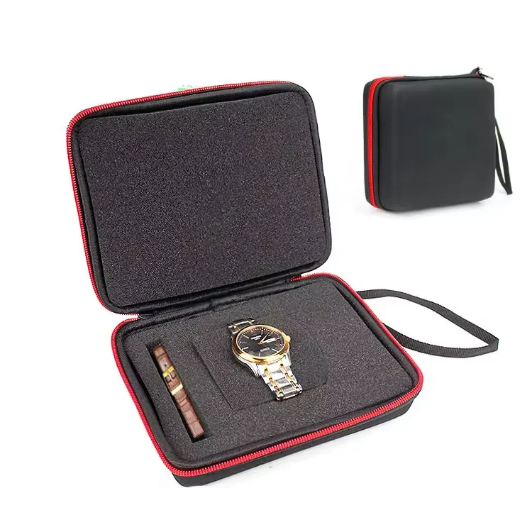 Customized Waterproof Electronic Accessories Hard Case inviciate watches EVA Case eva portable watch travel case