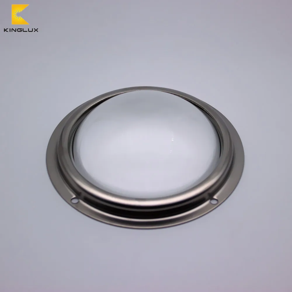 100mm borosilicate glass lens cob led underwater lights lighting optical lenses wide angle for led
