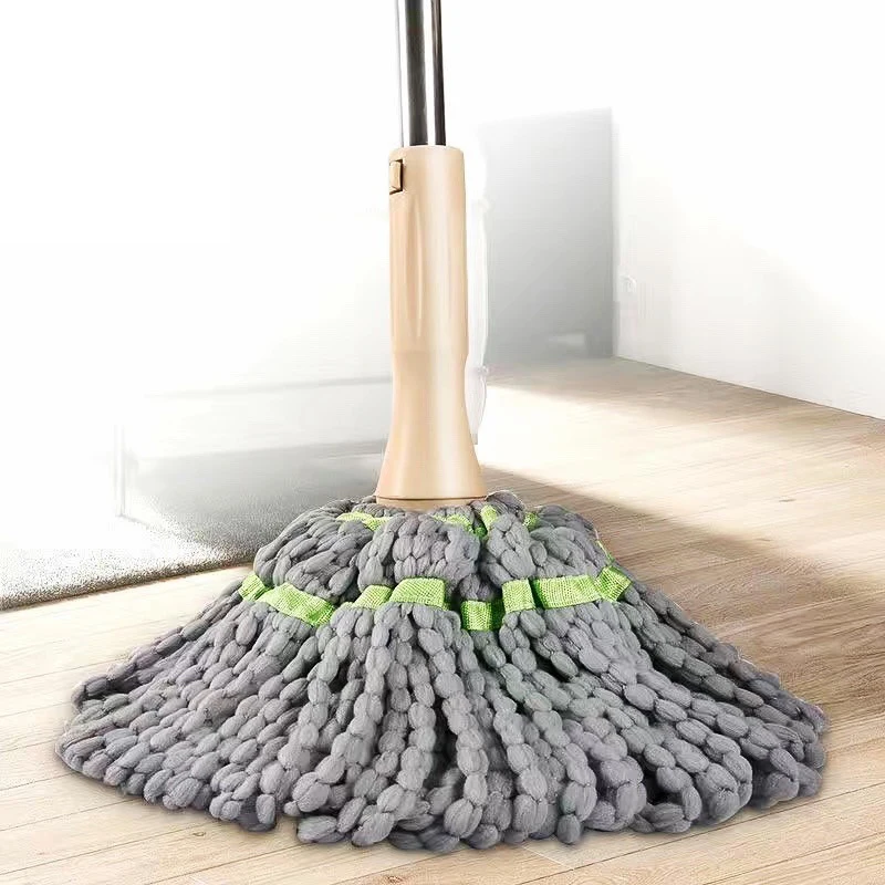 Self twisting Water Rotary Household Mop Lazy Hand free Floor Mopping Magic Microfiber Twist Mop