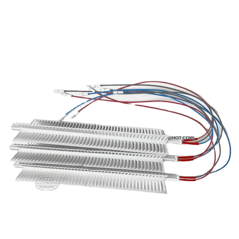 Алюминиевый ребристый нагреватель PTC