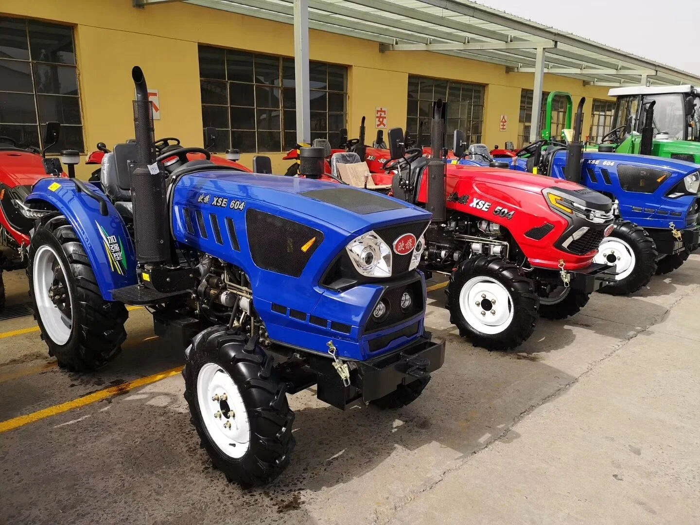 Сельскохозяйственная машина 60hp сельскохозяйственный трактор на