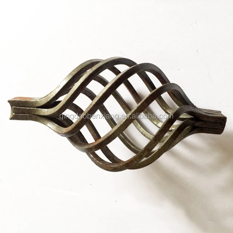 Limited time offer Iron wrought parts Iron basket decoration best price