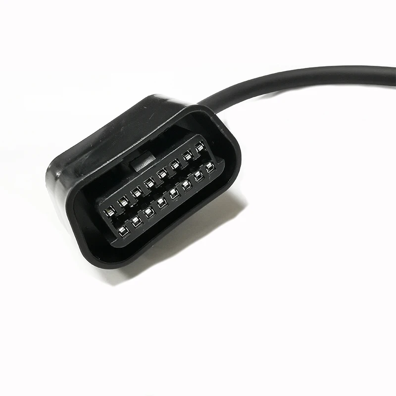 Replacement For Ford 16pin OBDII OBD2 Splitter Y Cable Male to Double Female Automotive Vehicle Car Wire Lead Cord