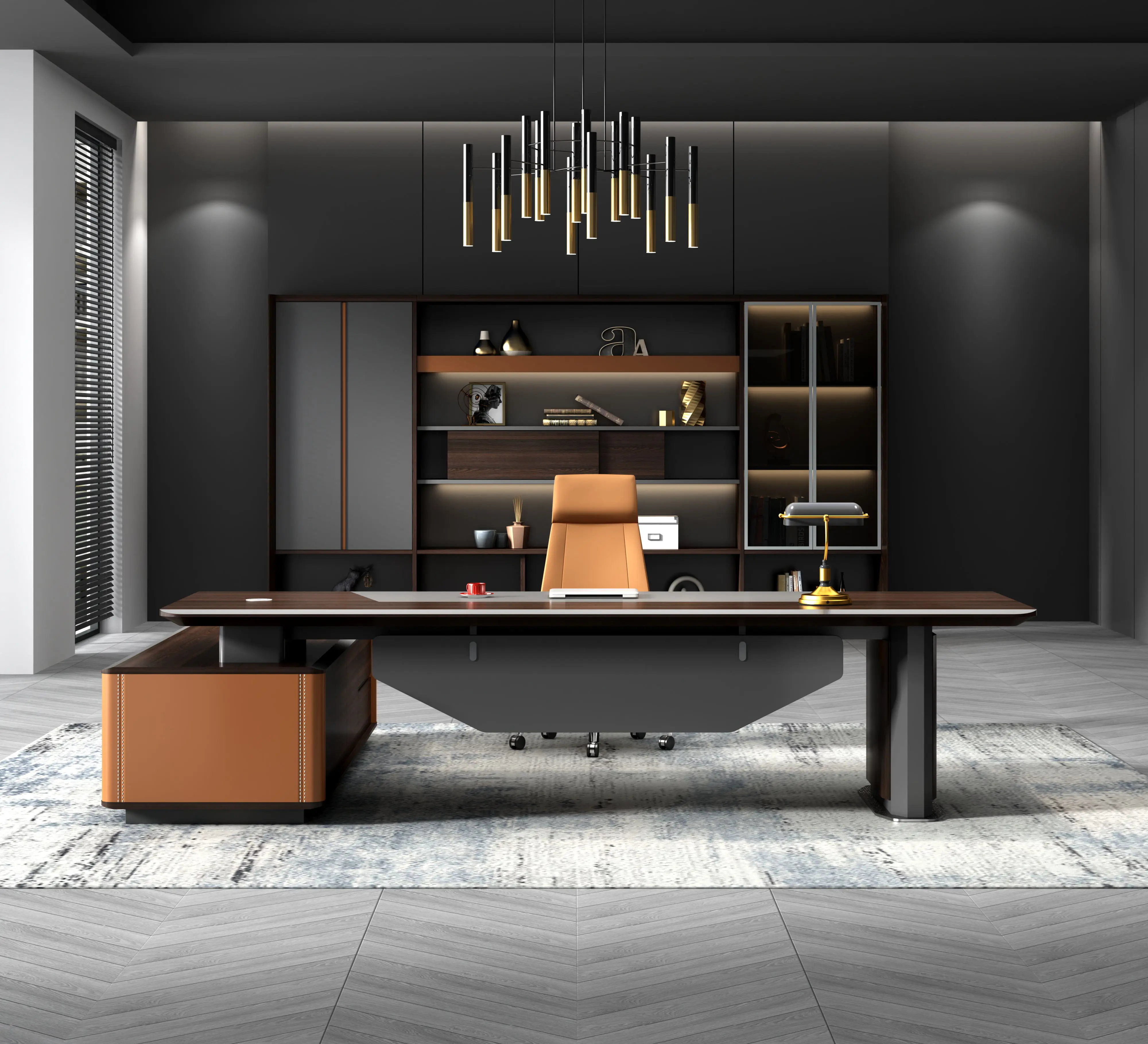 Коммерческая и развлекательная система офисная мебель начальник комнаты менеджер исполнительный стол