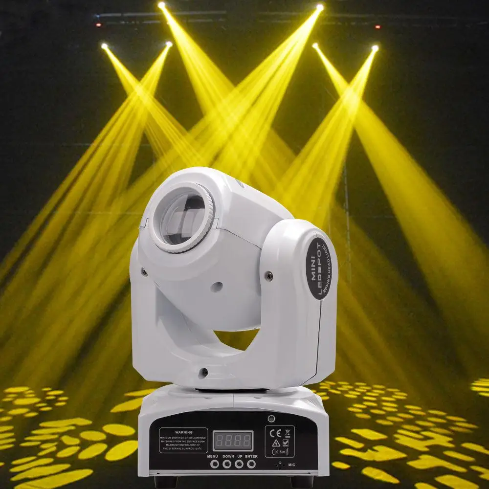 U`King 30W RGBW LED White Stage Light Gobo Beam Shaking Head Dj Disco