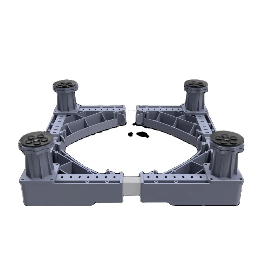 Nice performance washing machine stand movable adjustable universal mobile fridge stand