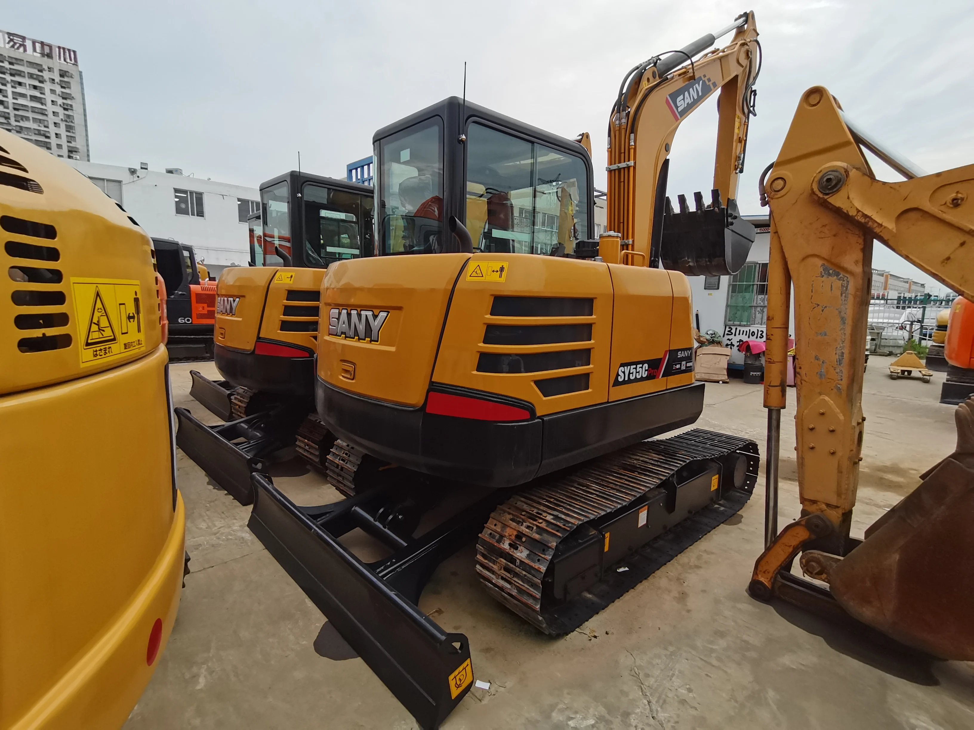 High Performance Reliable Stabilize Safe SANY 55c 5.5 Ton Used Excavators Hydraulic Excavator