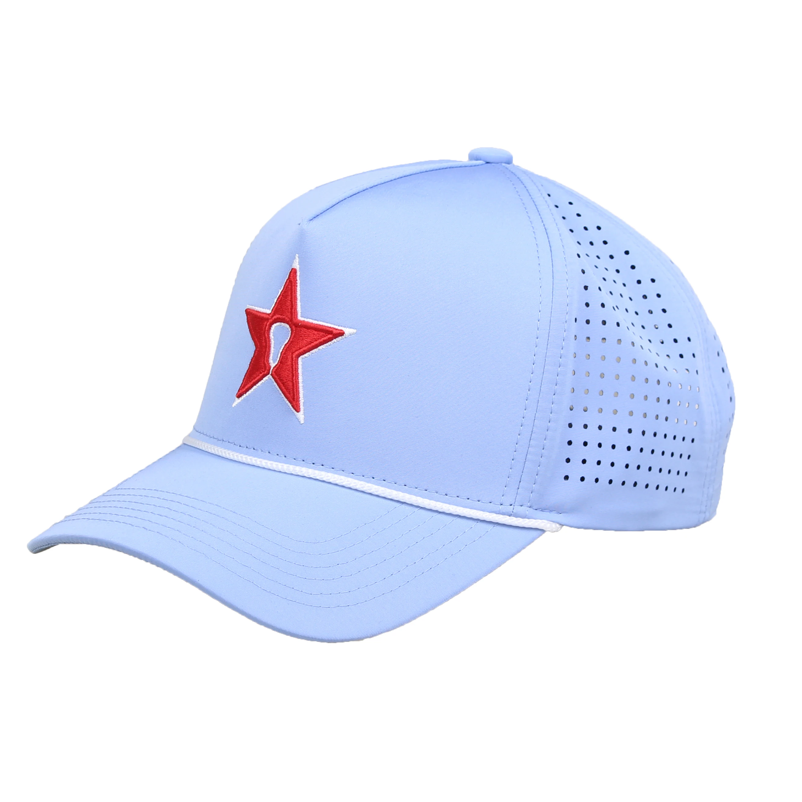 Бейсболки с перфорированными отверстиями