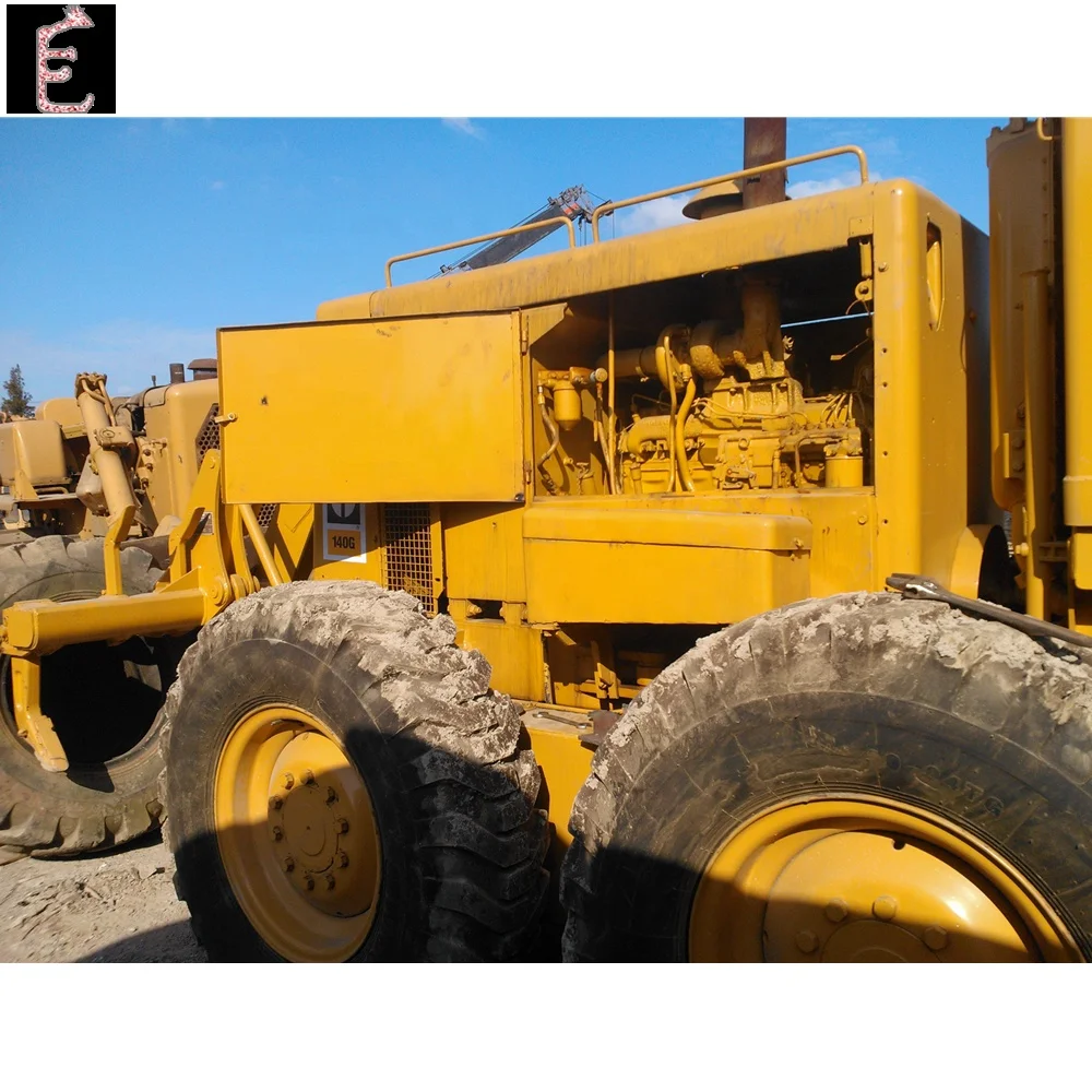 Cheap Used Cat 140/120/14/12 motor grader used Caterpillar 140g/140h/140k grader Japan made wholesale