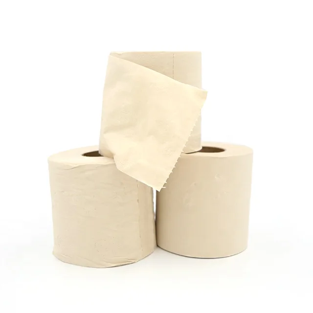 Bamboo Toilet Paper Wholesales Bath Tissue Roll Bamboo Pulp Tissue Affordable Sanitary Paper