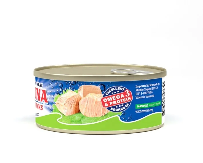 Tuna Chunks Fresh Tuna Fish Delicious Canned Tuna Thailand BONLIFE in Water 24 Months 0.185 Kg Easy Open Ld Premium 130g 185g