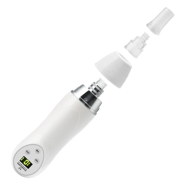 2023 OEM бренд глубоко очиститель пор от акне USB Перезаряжаемый электрический пылесос для удаления черных точек с алмазной головкой