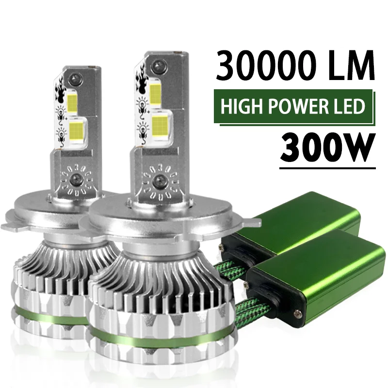 Carolyn 150W 30000LM Led Light H4 H11 Tri Copper Tubes H8 H7 LED bulb 9005 9006 Car Auto H7 Led 12V H4 LED Car Headlights Bulb