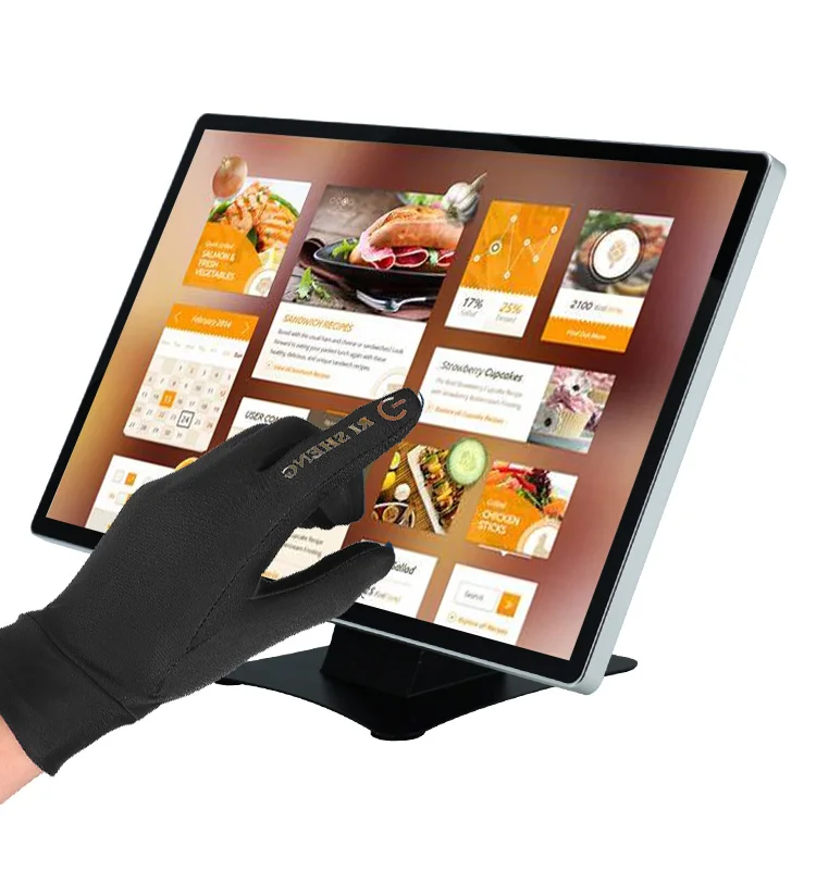 Industrial touch panel pc ip65 industrial androids wall mounted all in one pc 21.5 inch capacitive open frame touch monitor