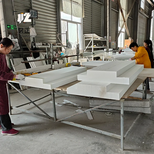 Hotel Office Villa EPS Window Cover Line European EPS Foam Cornice Line Window Cover