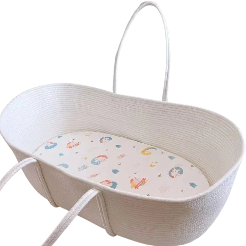 wholesales Customized Cotton Rope Portable Newborn Moses Sleeping Basket with New Style 2025
