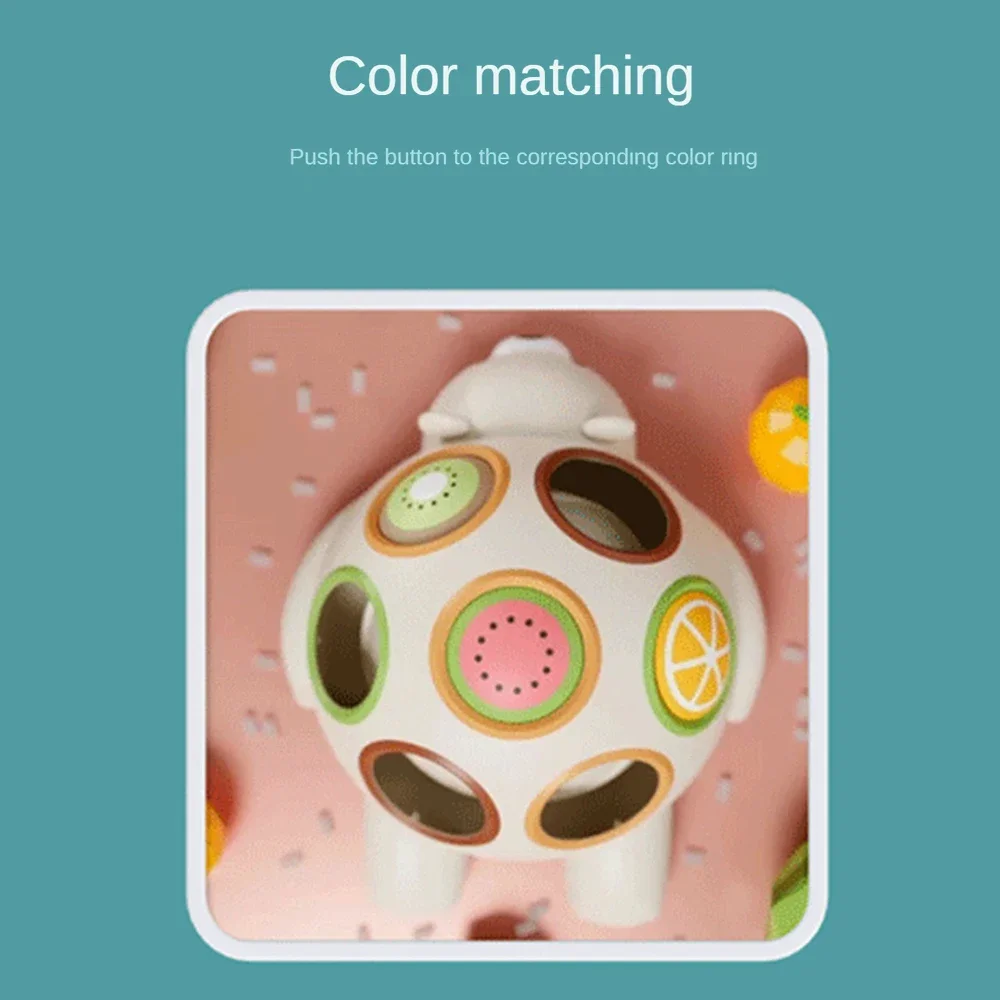 Montessori Toys Baby Toys 12 18 Month Fruit Cognition Matching Fidget Educational Child Games Finger Sensory Toys for Boys