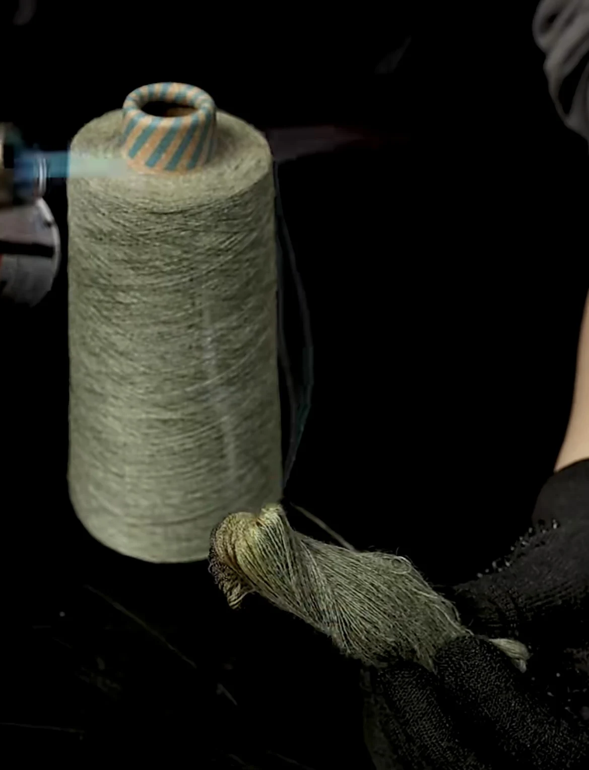 Manufacturer Heat Insulation 50% Preox 50% Kevlar Para Aramid Carbon Yarn High Resistant