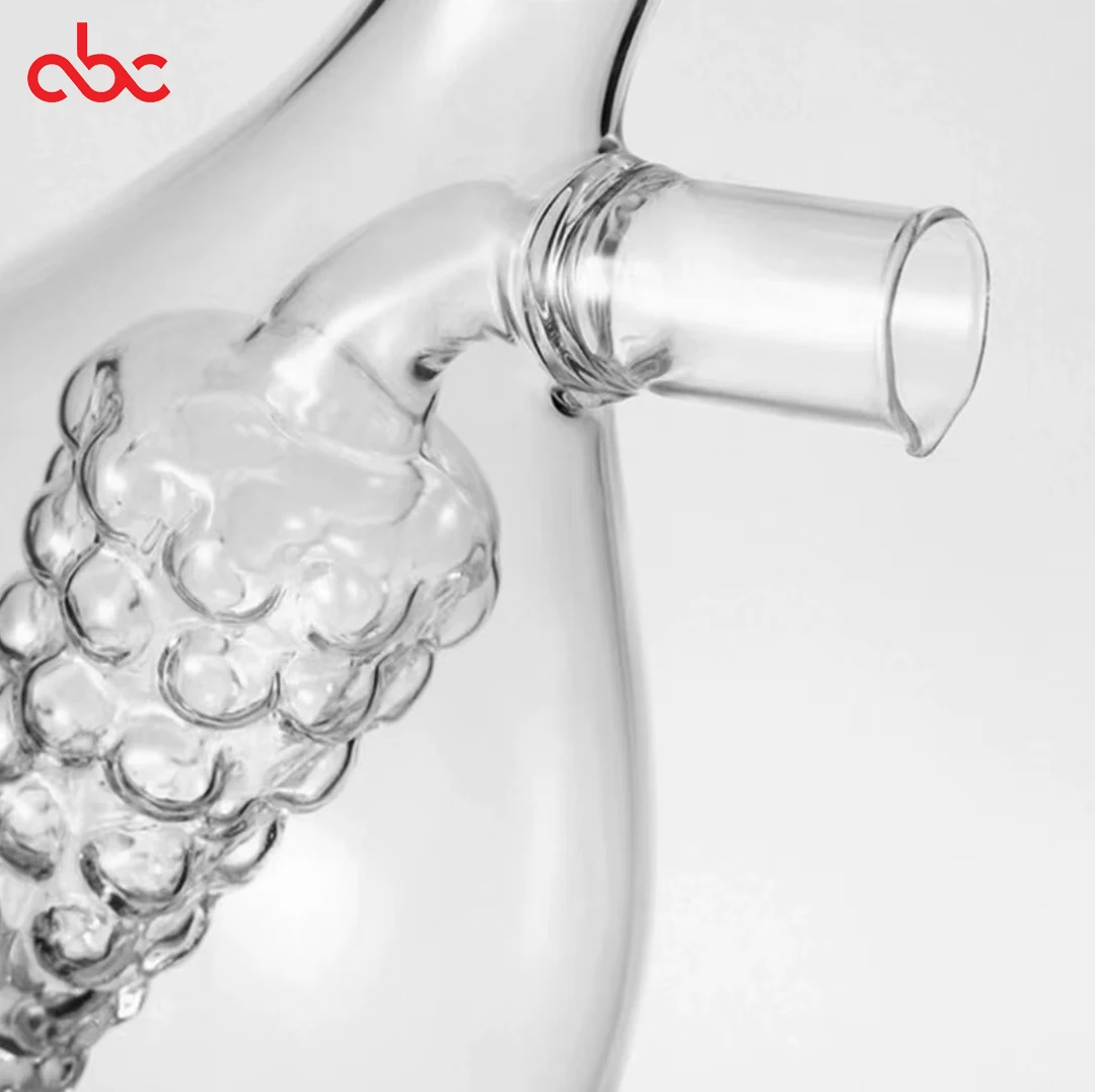 Glass Dispenser Custom Double Chamber Oil Bottle Cruet Kitchen 2 In 1 Oil And Vinegar Holder Dispenser