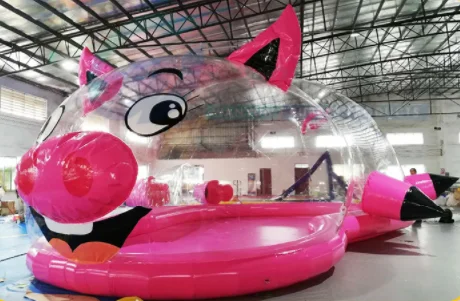 Cheap Inflatable pink Pig Ocean Pool Ball Is Transparent for Party/kids/adult/park