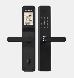 Goking security biometric fingerprint lock tuya keyless entry door rfid access control key card smart hotel home door lock