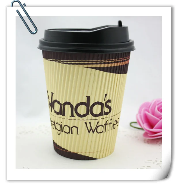 OEM Factory Cheap Price Single Wall Disposable Recyclable Environmental 16 oz Coffee cup with Customized Logo