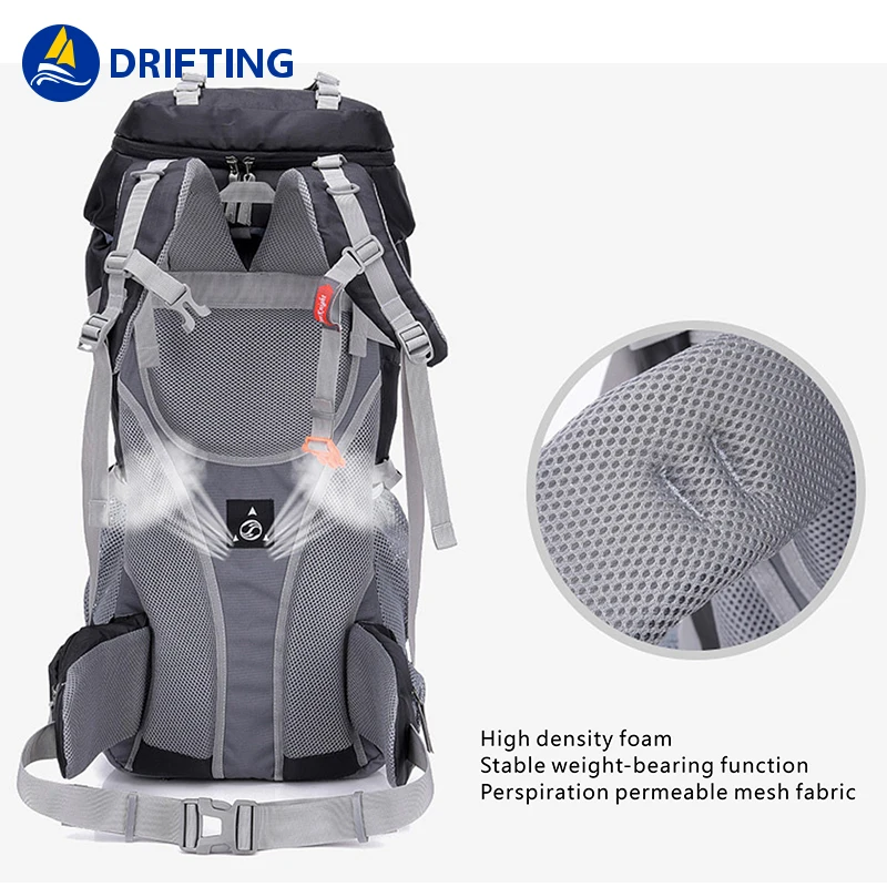 Wholesale Multifunctional Camping Travelling Canvas Sport Hiking Backpack