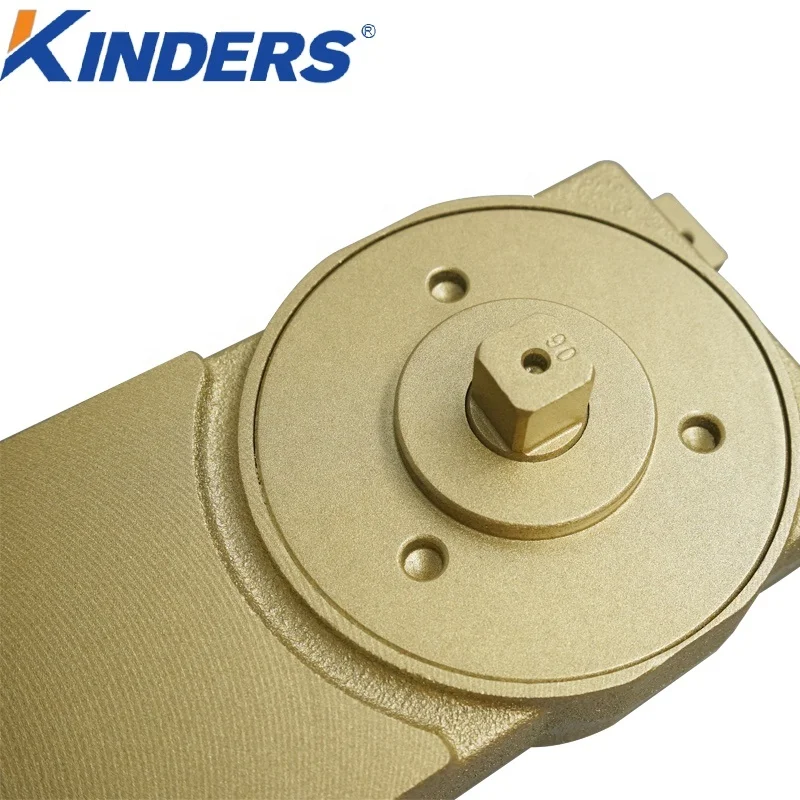 Overhead install floor spring frame door floor hinge wooden door double cylinder heavy duty 130kg