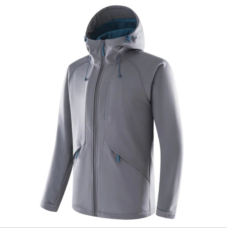 
Cheapest outdoor mountain men hooded fleece lined warm windstopper hiking waterproof jacket Mens 
