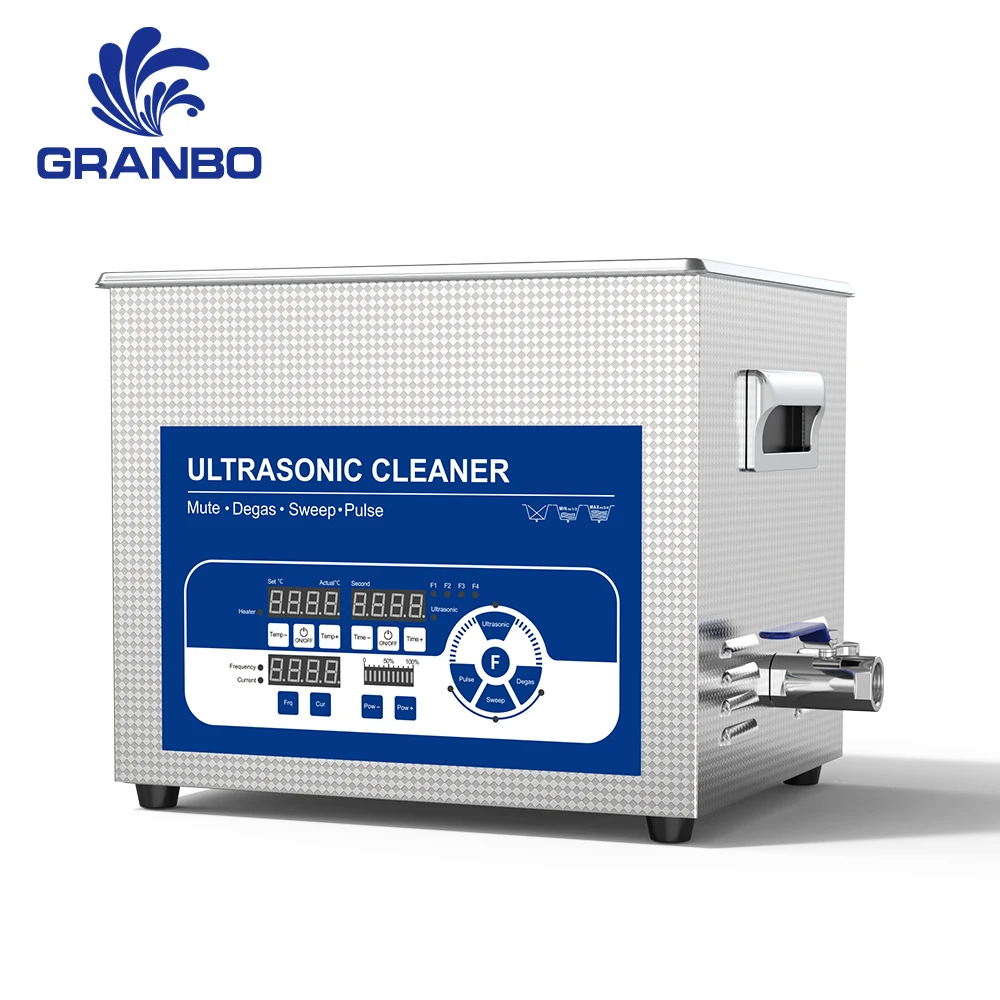 GRANBO 3-30L Ultrasonic cleaning machine 28/40/80/120khz dual-frequency three-frequency ultrasonic cleaning precision parts